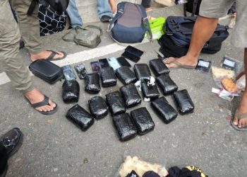 Enam Terduga Kurir Narkoba Ditangkap di Bandara Mutiara Palu