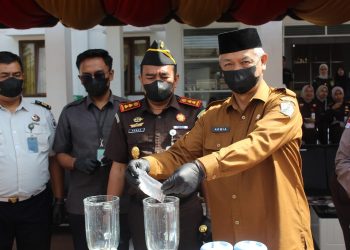 Pemkab Bener Meriah Musnahkan Barang Bukti Narkotika Inkracht