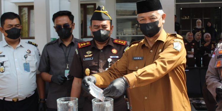 Pemkab Bener Meriah Musnahkan Barang Bukti Narkotika Inkracht