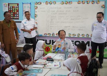 Perpustakaan SD di Banda Aceh Menjadi Pusat Minat Baca Murid