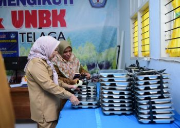 Wakil Gubernur Gorontalo Tinjau Program Makan Bergizi di SMPN 3 Telaga