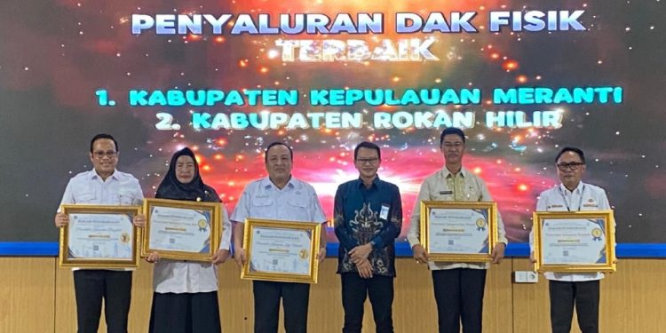 Pemkab Kepulauan Meranti Raih Empat Penghargaan dari Kemenkeu