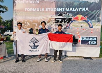 Tim Yacaranda UGM Raih Juara Pertama di Kompetisi Mobil Listrik Malaysia