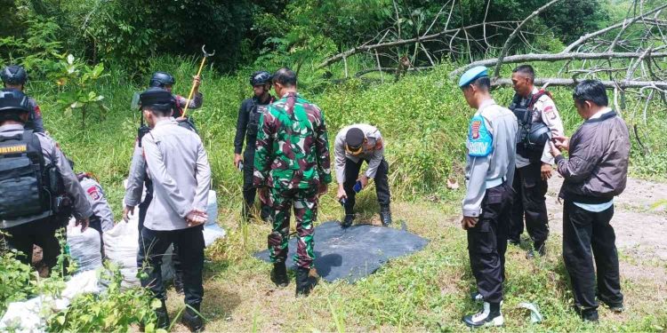 Polisi Sleman Amankan dan Ledakkan Granat Ditemukan di Rumah Pensiunan PNS di Caturharjo