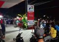 Antrian SPBU di Belitang OKU Timur