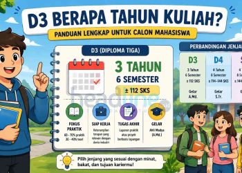 Berapa lama kuliah D3 di Indonesia