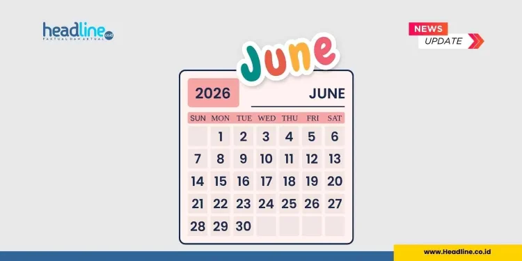 Daftar Libur Juni 2026