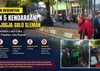 Fakta Lengkap Tabrakan Beruntun di Maguwoharjo Sleman, Polisi Beberkan Penyebab Awal