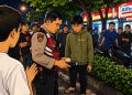 Ilustrasi suasana penanganan keributan oleh polisi di Jalan Margo Utomo, Kota Yogyakarta