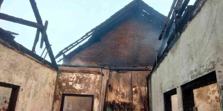Kebakaran rumah di Krapyak Bantul