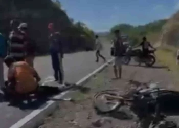 Laka Lantas di Simpang JJLS Tepus, Satu Tewas dan Dua Luka-Luka
