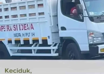 Penampakan Viral Keberadaan Truk KDMP di Indomarco Surabaya