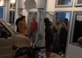 Penggerebekan oknum dosen Universitas Islam Negeri Sultan Thaha Saifuddin Jambi berinisial DK di kamar kos kawasan Simpang IV Sipin, Kota Jambi, Jumat(1/5/2026)