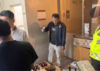 Polisi Bongkar Peredaran Miras Ilegal di Bantul, Ratusan Botol Disita dari Dua Outlet
