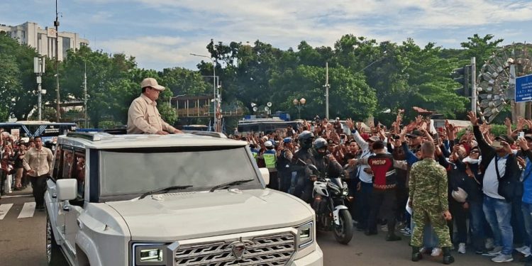 Presiden Prabowo Hadiri Peringatan Hari Buruh 1 Mei 2026 di Monas