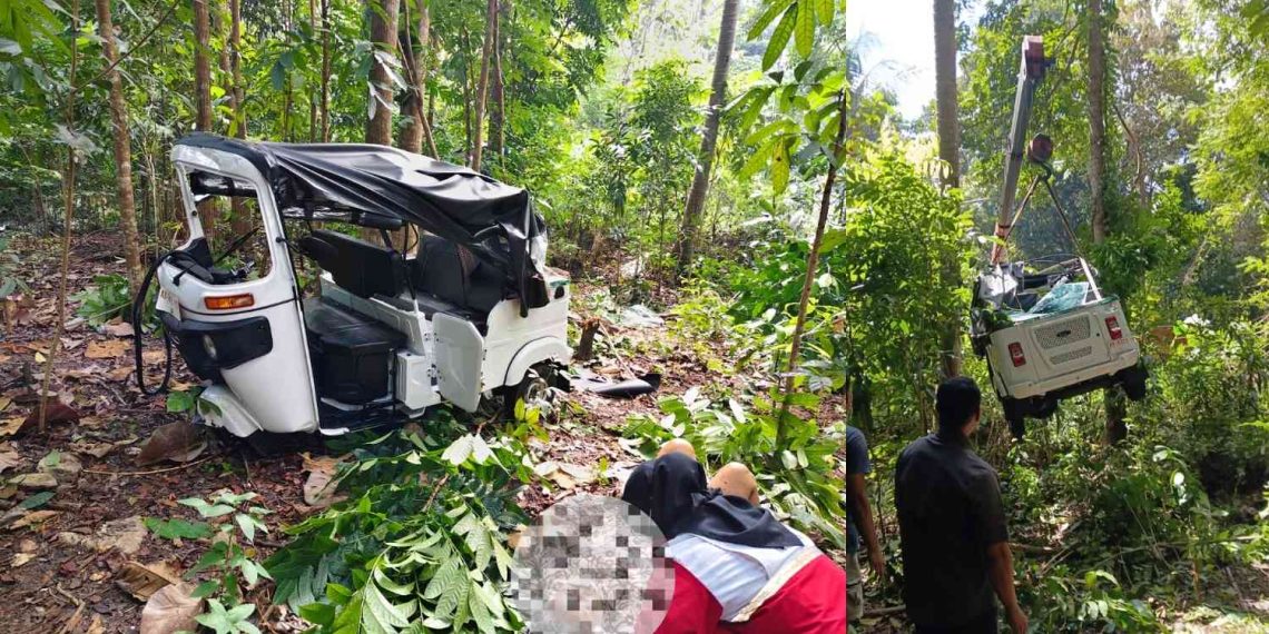 Tikungan Tajam di Pajangan Bantul Makan Korban, Bajaj Masuk Kebun Warga