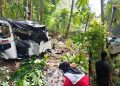 Tikungan Tajam di Pajangan Bantul Makan Korban, Bajaj Masuk Kebun Warga