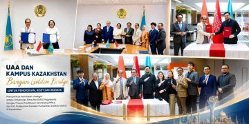 UAA dan Kampus Kazakhstan Bangun Golden Bridge Pendidikan Internasional