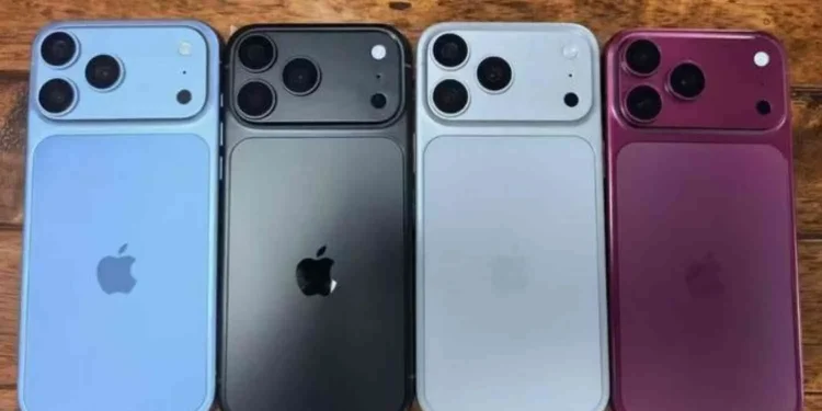 Warna iPhone 18 Pro