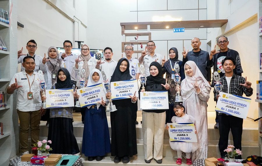 Darpusda Banjarbaru Berikan Penghargaan untuk Kreativitas Literasi