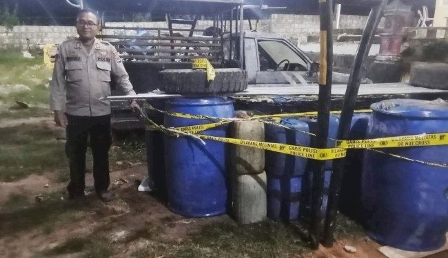 Polisi Ungkap Penimbunan 3,2 Ton BBM Subsidi di Rote Ndao