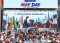 Polri Berikan Penghargaan kepada Buruh atas Aksi Tertib di Hari Buruh Internasional