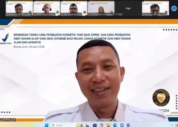 BBPOM Aceh Selenggarakan Bimtek untuk Tingkatkan Daya Saing Produk Lokal