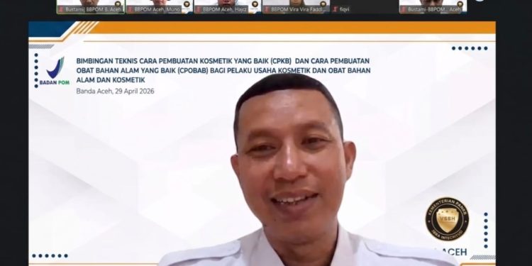 BBPOM Aceh Selenggarakan Bimtek untuk Tingkatkan Daya Saing Produk Lokal