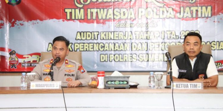 Polres Sumenep Tingkatkan Akuntabilitas Melalui Audit Kinerja 2026