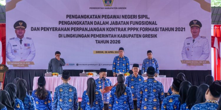 Pemkab Gresik Percepat Pengangkatan PNS, Fokus pada Disiplin dan Pelayanan