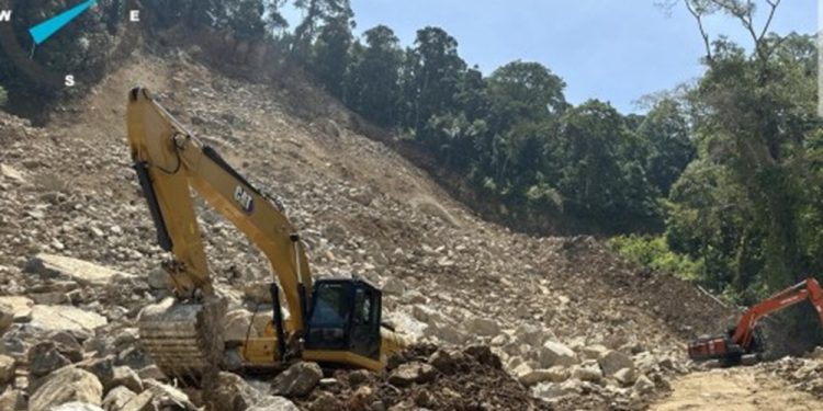 Kementerian PU Mempercepat Penanganan Longsor di Jalan Pameu-Geumpang Aceh