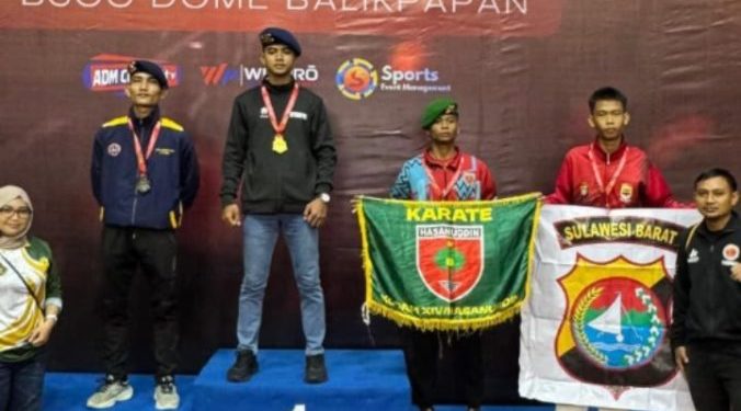Prestasi Personel Satbrimob Polda Kaltim di Kejuaraan Karate Piala Menhan 2026