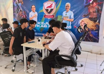 Ratusan Gamers Kalimantan Ramaikan Test Event E-Sport di HSU