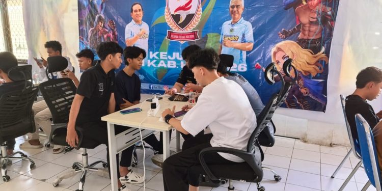 Ratusan Gamers Kalimantan Ramaikan Test Event E-Sport di HSU