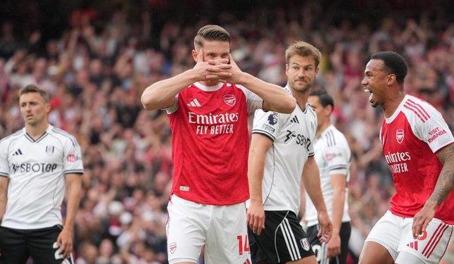 Arsenal Unggul Telak 3-0 atas Fulham di Emirates Stadium