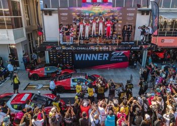 Sean Gelael Raih Podium Ketiga di GT World Challenge Asia 2026 Mandalika