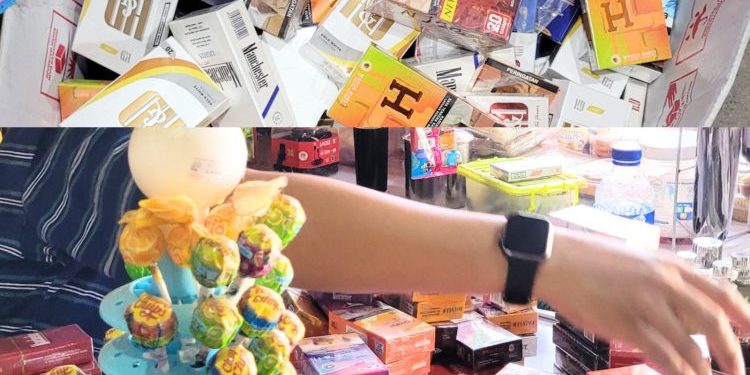 Bea Cukai Banda Aceh Intensifkan Penindakan Rokok Ilegal, Amankan 101 Ribu Batang