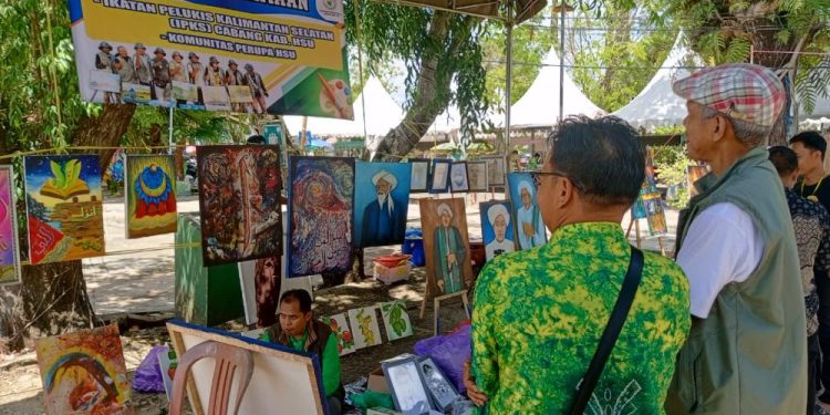 Pameran Lukisan dan Lomba Mewarnai Meriahkan Hari Jadi ke-74 HSU