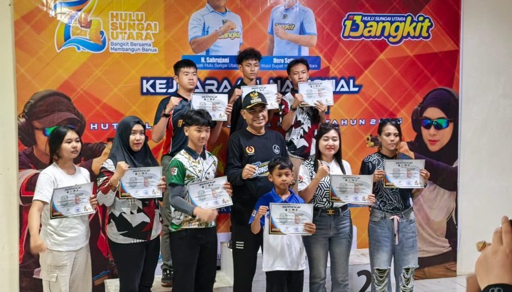 Ketua KONI HSU Puji Prestasi Atlet Menembak di Kejurnas