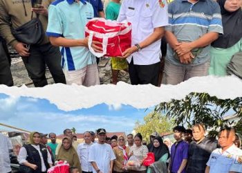 Dinas Sosial Pekanbaru Salurkan Bantuan untuk Korban Kebakaran