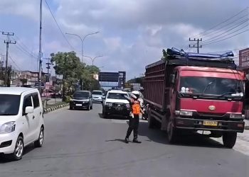 Dishub Pekanbaru Perketat Pengawasan Truk ODOL di Pintu Masuk Kota