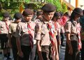 Upacara Hardiknas di Kubu Raya Tetap Berlangsung Meski Hujan