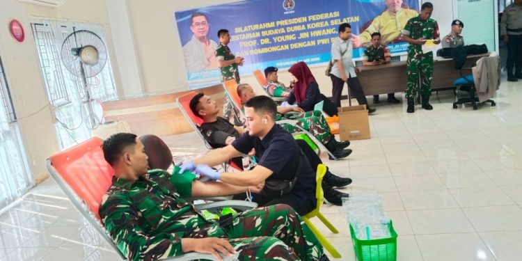 PWI Riau Gelar Donor Darah untuk Peringati HPN 2026