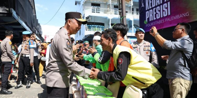 Kapolda Sumsel Resmikan Kedai ADO Presisi, Dorong Sinergi dengan Driver Ojol