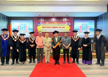 Ketua DPRD Gorontalo Hadiri Sidang Terbuka Doktor di UNG