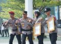 Polwan Purwakarta Raih Penghargaan di Kemala Run Bali