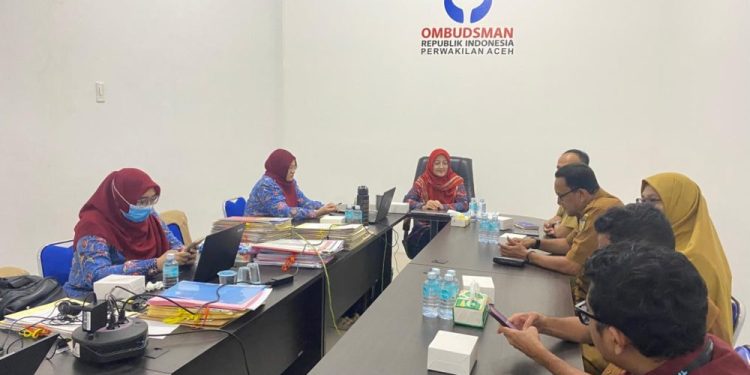 Diskominfotik Banda Aceh dan Ombudsman Aceh Perkuat Kerja Sama Layanan Aduan Publik