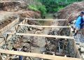 Progres Pembangunan Jembatan Merah Putih Presisi di Rohil Capai 40 Persen