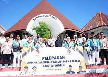 Wakil Bupati Belu Resmi Lepas 12 Calon Jemaah Haji Tahun 2026