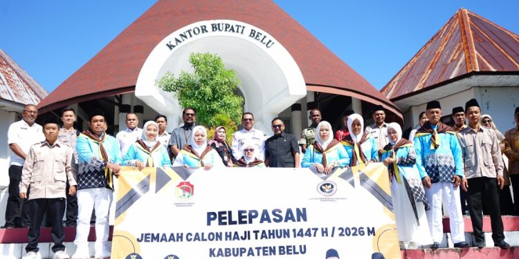 Wakil Bupati Belu Resmi Lepas 12 Calon Jemaah Haji Tahun 2026